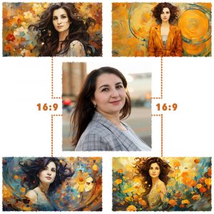 (10pcs) 4K Top Quality Paintings