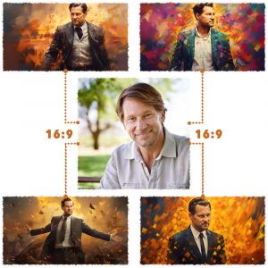 (10pcs) 4K Top-Qualität Gemälde von Ihrem Foto (für Druck, Social Media, Geschenk, Popularität erhöhen, Kreativität erhöhen)