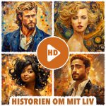 (1 stk.) Full HD-video - "Historien om mit liv" - Malerier i topkvalitet med dig i videoformat