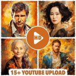 FullHD video with You + Upload to Youtube in 15+ languages