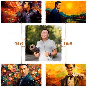 (10 ชิ้น) ภาพวาดคุณภาพสูงระดับ 4K จากภาพถ่ายของคุณ