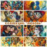 (1шт) Картина из Коллекции «Любовь» с Авторским правом на 5 лет.