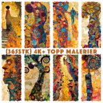 (365 stk) Best mulige malerier (9:16) i 4K+ kvalitet + Opphavsrett for 3 stk