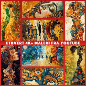 (1 stk.) Ethvert 4K+-maleri fra Youtube med 5 års ophavsret i dit navn