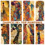 (365 pcs) Meilleures peintures possibles (9:16) en qualité 4K+ (Copyright pour 3 pcs)